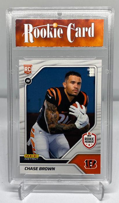 Certified Mint+ Chase Brown 2023 Panini Instant 1st Look #38 1 of 525 Rookie Card