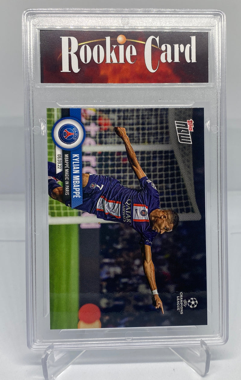 Certified Mint+ Kylian Mbappe 2022 Topps Now #8 Magic Paris 1/1081 Trading Card