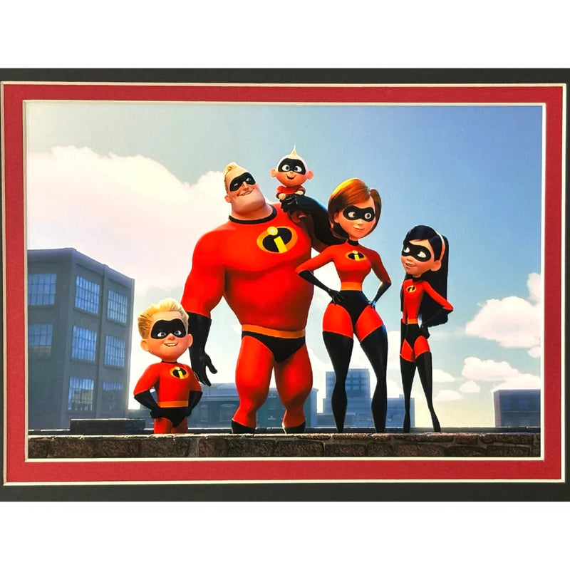 Incredibles 2 Cast Signed 11x14 Photo Framed Autograph Disney Pixar Samuel L Jackson JSA