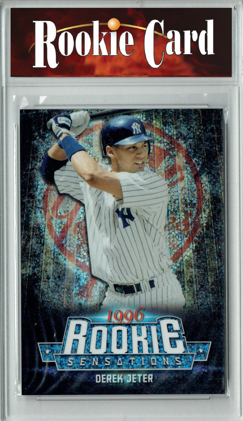 Certified Mint+ Derek Jeter 2015 Topps #RSC-18 1996 Rookie Sensations Rare Trading Card New York Yankees