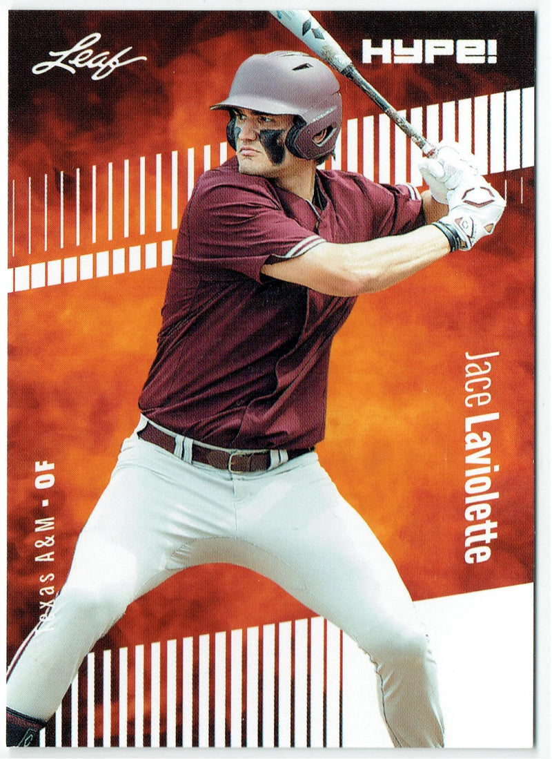 Mint Jace LaViolette 2024 Leaf HYPE! #LH-161 Only 5000 Made Rookie Card Texas A&M