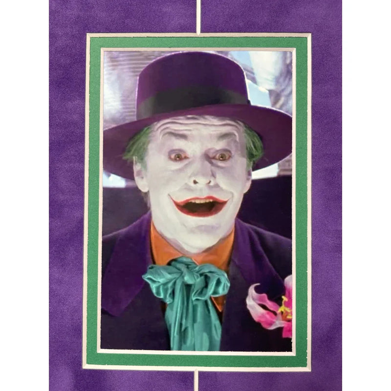 Jack Nicholson Autographed Joker 8x10 Photo Framed PSA/DNA Signed Batman 1989
