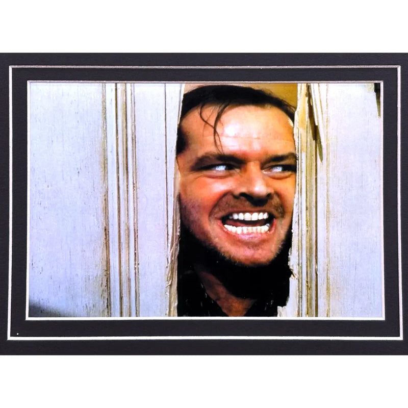 The Shining Cast Signed 8x10 Photo Framed JSA Jack Nicholson Cut Shelly Duvall Danny Lloyd