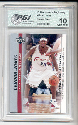 LeBron James 2003 PGI 10 PHENOMENAL BEGINNING #19 LABRON