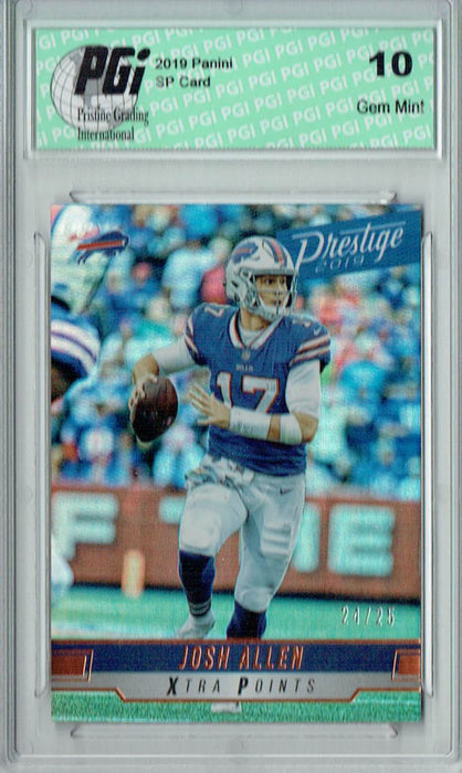 Josh Allen 2019 Prestige #28 SSS #24/25 Made Card PGI 10