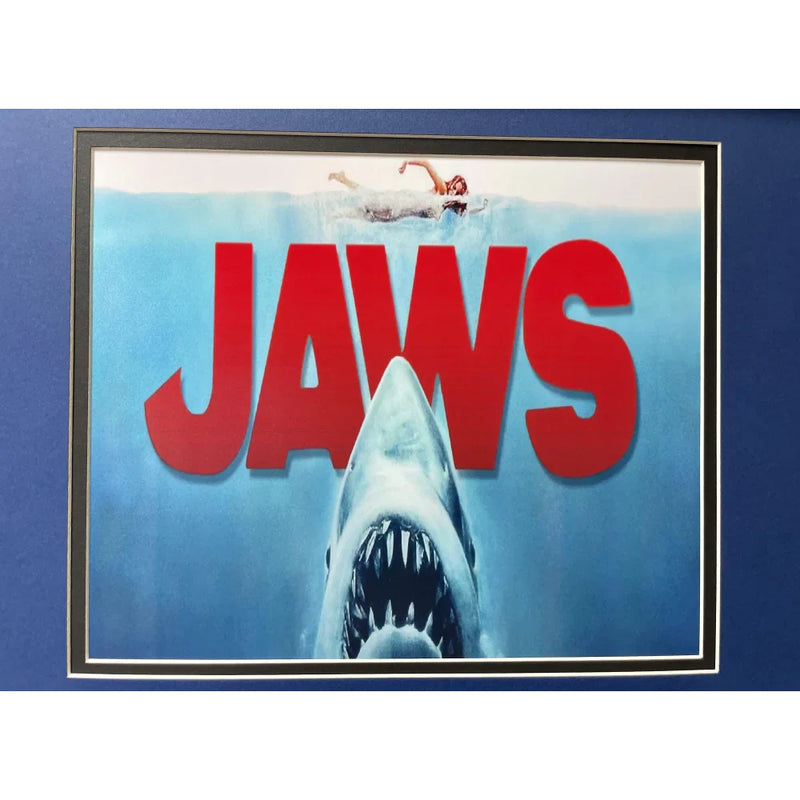 "Jaws" Richard Dreyfuss Signed Autopsy License Plate Framed Memorabilia BAS COA
