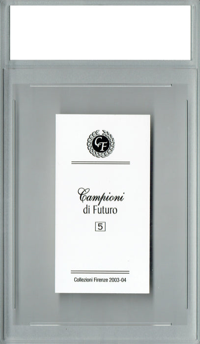 Certified Mint+ Lebron James 2003 Campioni Di Futuro #5 Rare Red Back Rookie Card