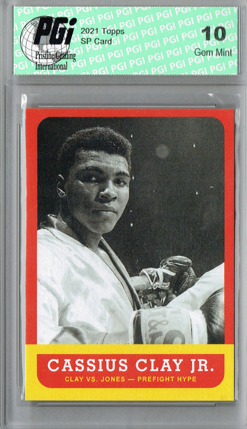 Muhammad Ali 2021 #5 The People's Champ 1,906 Made Rare Card PGI 10