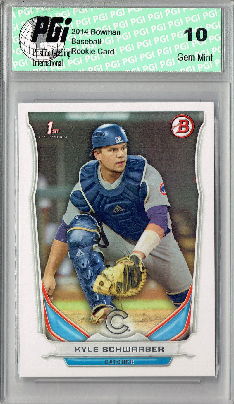 2014 Bowman Draft Picks Rookie Card #DP2 Kyle Schwarber PGI 10