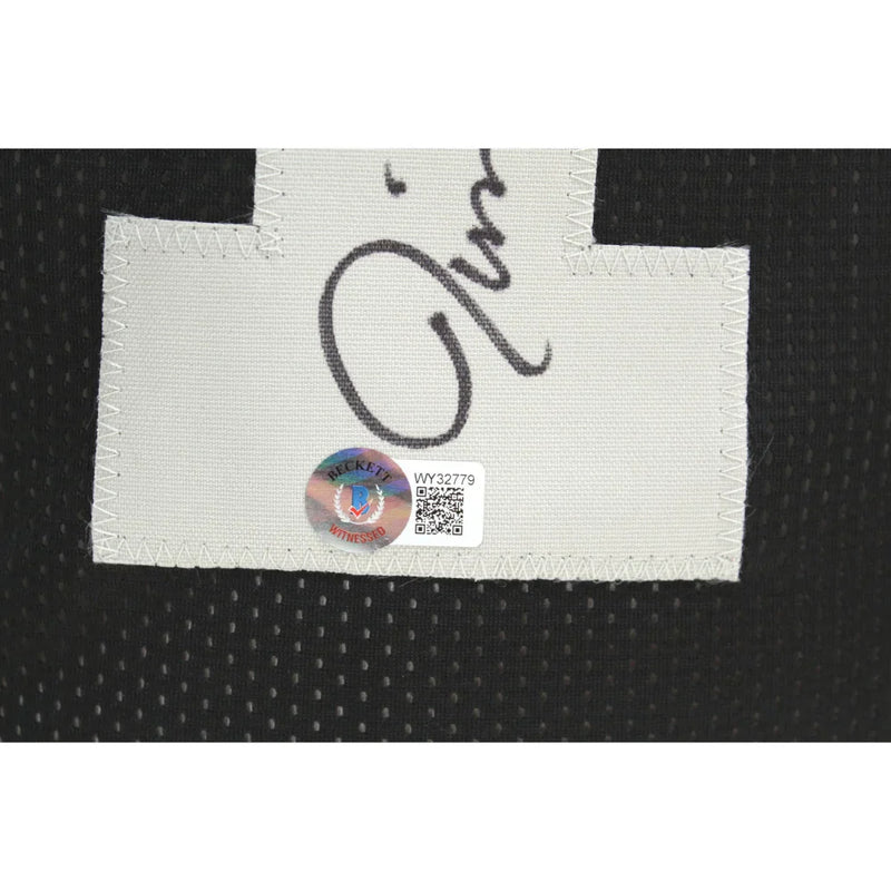 Jim Plunkett Autographed Oakland Raiders Black Jersey BAS COA Signed Vegas MVP Inscribed