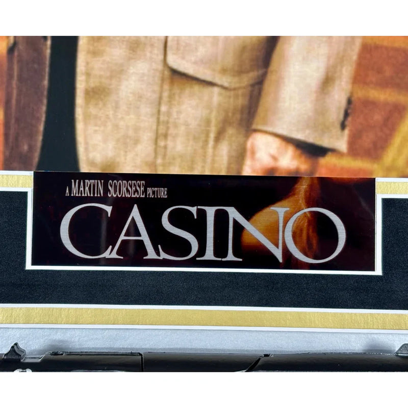 Joe Pesci Casino Movie Autographed Prop Gun Framed COA ASI Tangiers Las Vegas