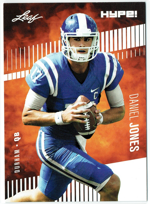 Daniel Jones 2019 Leaf HYPE! #18 Football 25 Rookie Card Lot New York Giants