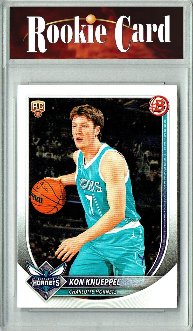 Kon Knueppel Rookie Card 2025 Bowman #4, Certified Mint+ Condition, Charlotte Hornets Basketball