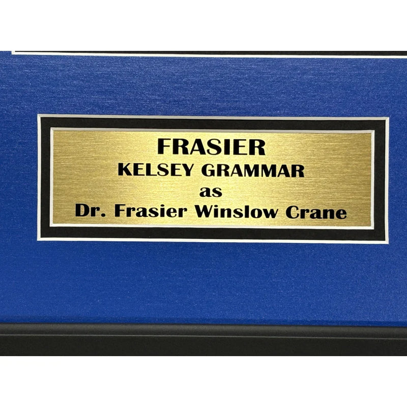 Kelsey Grammer Autographed Script Frasier Framed Collage BAS COA Photo Signed