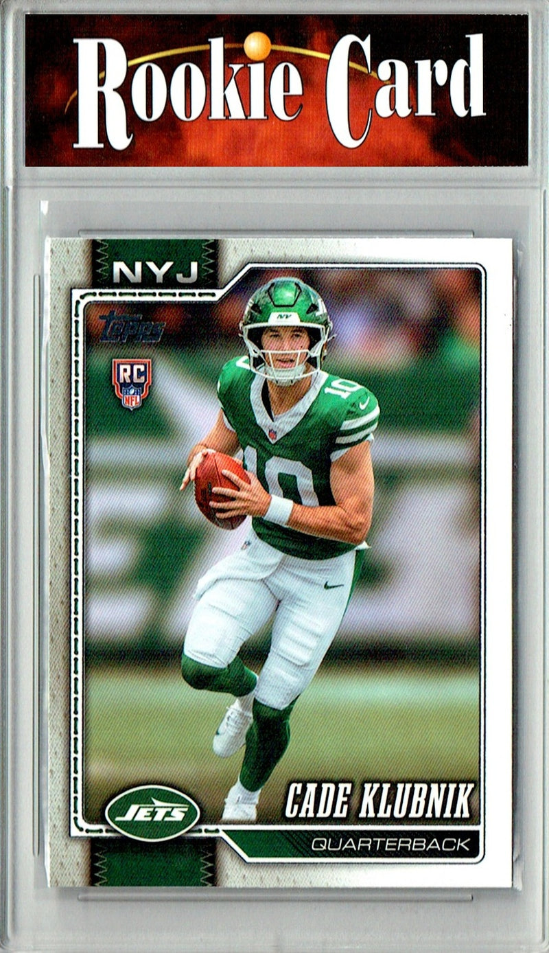 Cade Klubnik Rookie Card 2026 Topps #306 Flagship, Certified Mint+ Condition, New York Jets Football