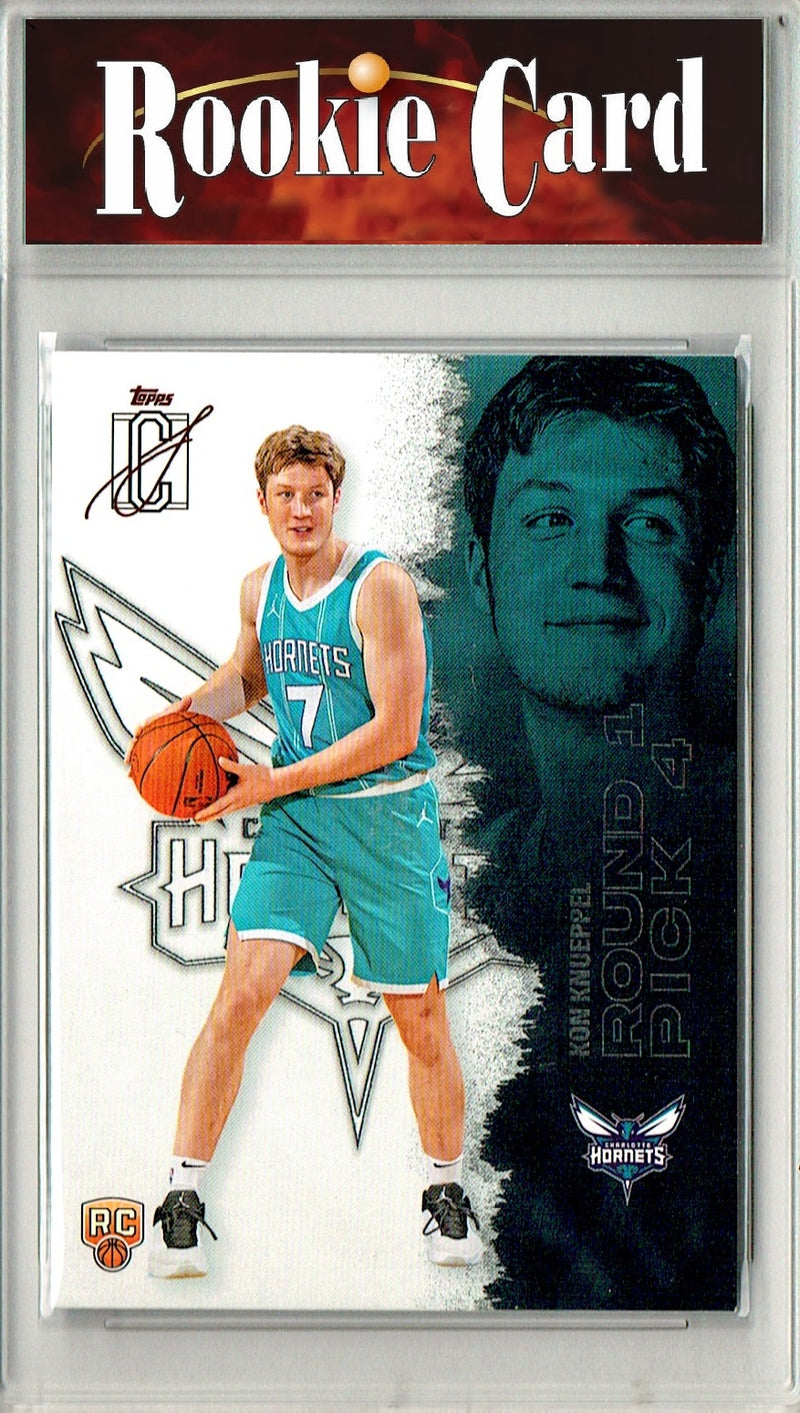 Kon Knueppel Rookie Card 2025 Topps Signature Class #103 0, Certified Mint+ Condition, Charlotte Hornets Basketball