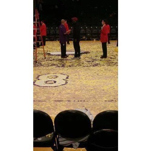 Kobe Bryant Final Game Authentic Confetti Frame 8x10 Collage Ticket Last Retire