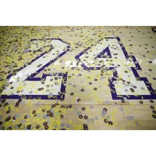 Kobe Bryant Final Game Authentic Confetti Frame 8x10 Collage Ticket Last Retire