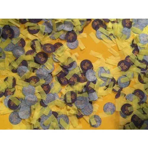 Kobe Bryant Final Game Authentic Confetti Frame 8x10 Collage Ticket Last Retire