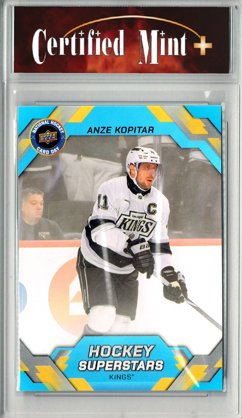 Anze Kopitar Trading Card 2026 Upper Deck #NHCD-19 National Hockey Card Day, Certified Mint+ Condition, Los Angeles Kings Hockey