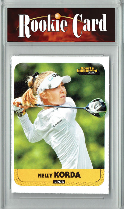 Certified Mint+ Nelly Korda 2020 S.I. for Kids #929 Golf LPGA Rookie Card USA
