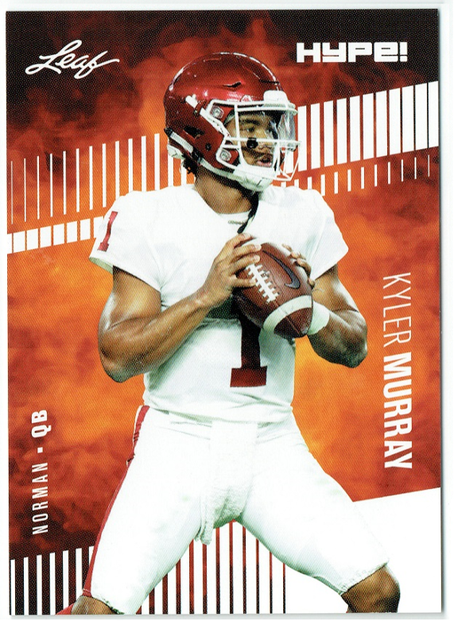 Kyler Murray 2019 Leaf HYPE! #22A Football 25 Rookie Card Lot Arizona Cardinals