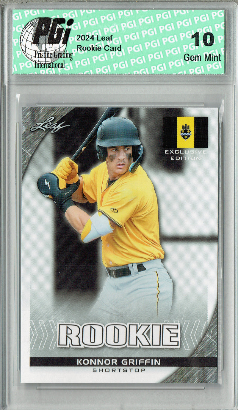 Konnor Griffin 2024 Leaf #FL-09 Top Prospect Rookie Card PGI 10