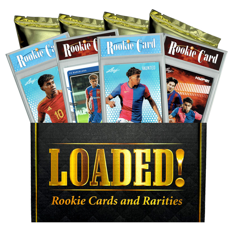 LOADED! All Lamine Yamal Soccer Collector's Box: 4 Certified Mint+ Rookie Cards - Leaf HYPE, Leaf Vaunted, and more - Barcelona/Spain