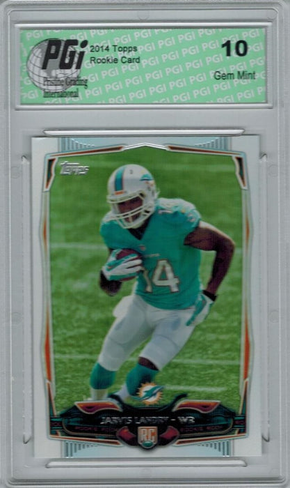 2014 Topps Football #394 Jarvis Landry, Miami Dolphins RC Rookie Card PGI 10