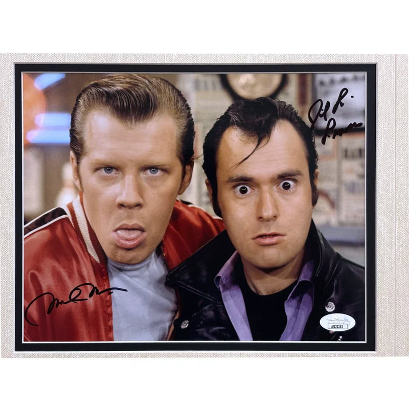 Laverne & Shirley Cast Signed JSA Framed 8x10 Photo Cut Autographed PSA Marshall Williams