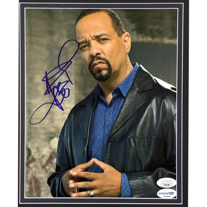 Law and Order SVU Signed 8x10 Photos Framed Autographed Ice-T Mariska Hargitay ChristopherMeloni