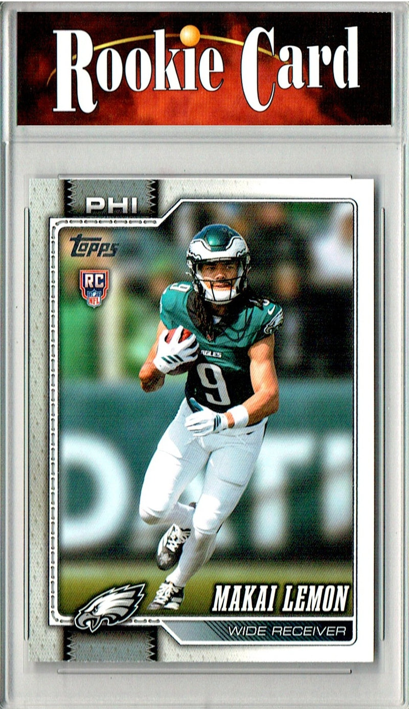 Makai Lemon Rookie Card 2026 Topps #319 Flagship, Certified Mint+ Condition, Philadelphia Eagles Football