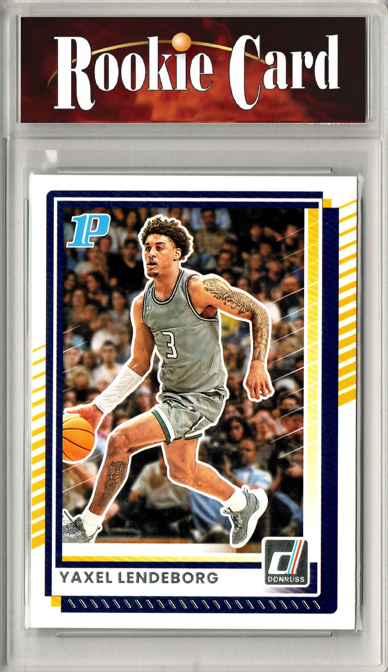 Yaxel Lendeborg Rookie Card 2025 Donruss #75, Certified Mint+ Condition, Golden State Warriors Basketball