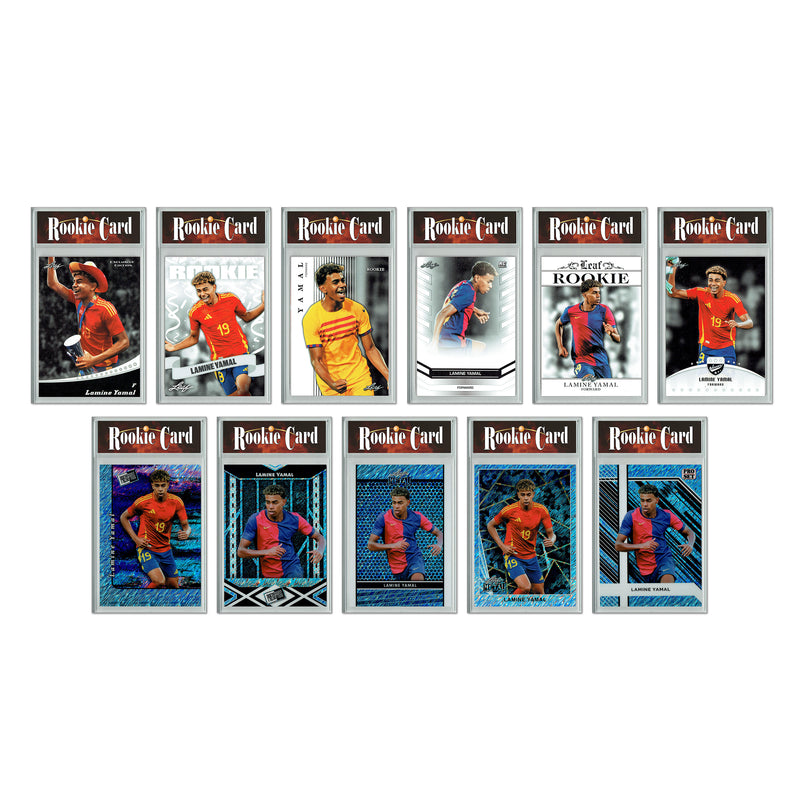 LOADED! All Lamine Yamal Soccer Collector's Box: 4 Certified Mint+ Rookie Cards - Leaf HYPE, Leaf Vaunted, and more - Barcelona/Spain