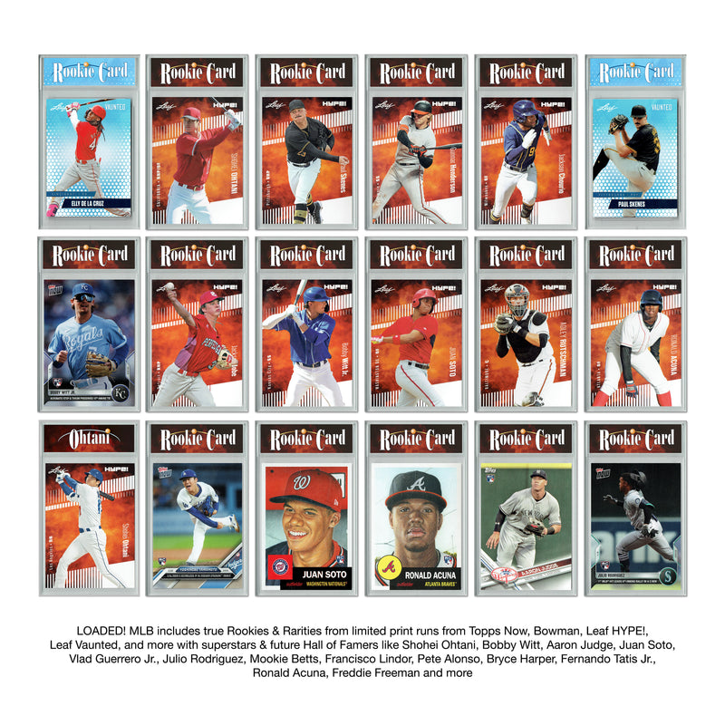 LOADED! Baseball Collector's Box: 4 Certified Mint+ Rookie Cards & Rarities - Paul Skenes, Shohei Ohtani, Nick Kurtz, Aaron Judge, Cal Raleigh & More