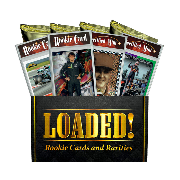LOADED! Formula 1 F1 Certified Mint+ Collector’s Box Rookie Cards & Rarities - Max Verstappen, Lewis Hamilton, Kimi Antonelli, etc.