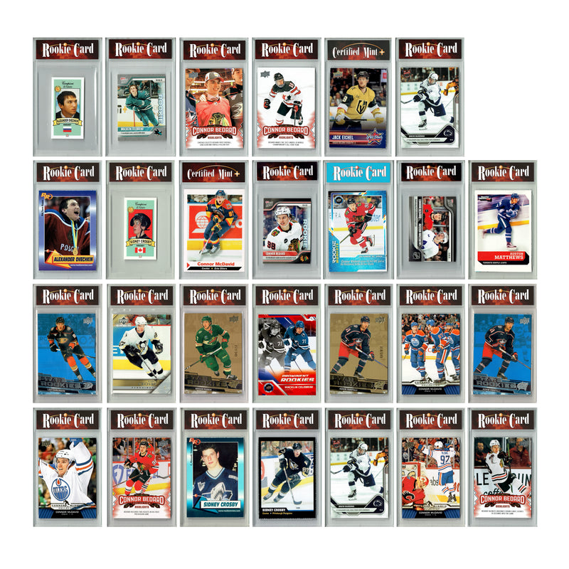 LOADED! Certified Mint+ Hockey Collector's Box Rookie Cards & Rarities - Connor Bedard, Macklin Celebrini, Alexander Ovechkin, Auston Matthews, Gretzky and more