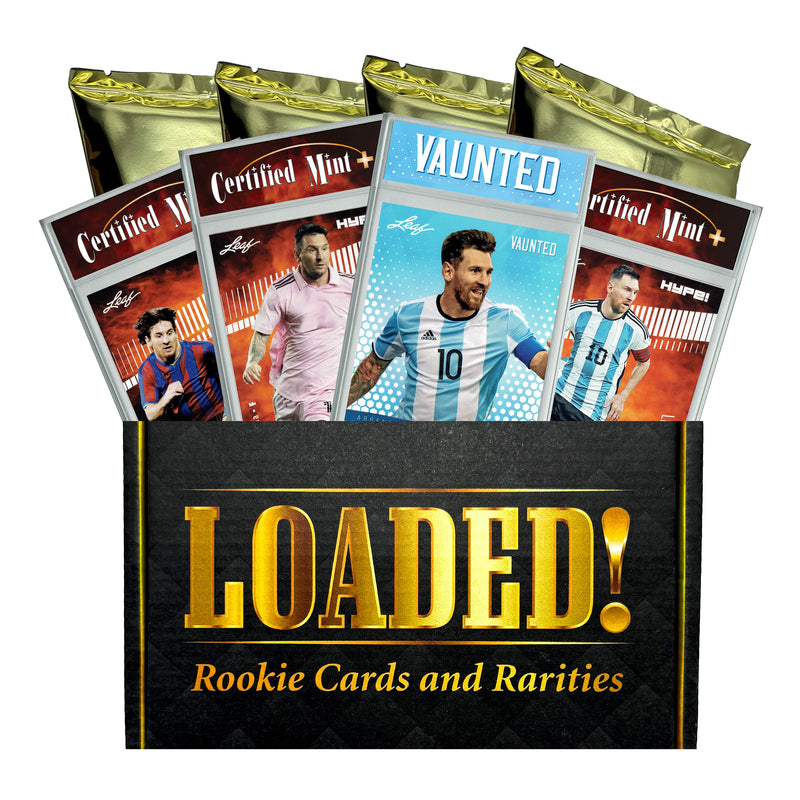 LOADED! All Lionel Messi Soccer Collector's Box: 4 Certified Mint+ Spe — Rookie Cards
