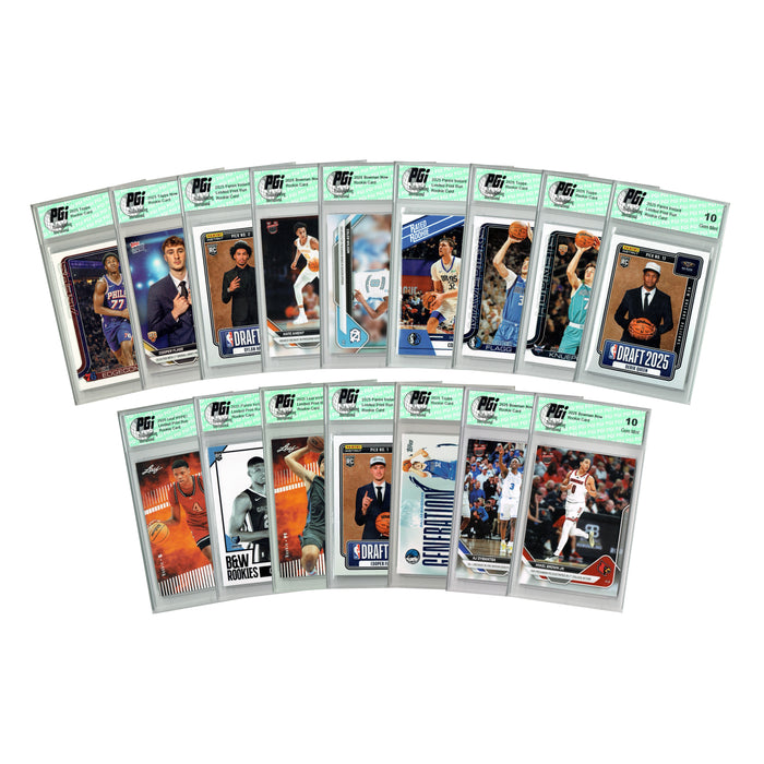 LOADED! 2026 PGI 10 Next Gen Basketball Collector's Box: 4 NIL/NBA Rookie Cards - Cooper Flagg, A.J. Dybantsa, Kon Kneuppel, Darryn Peterson, Cameron Boozer & more