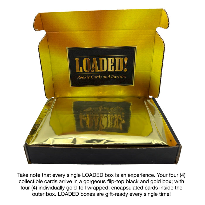 LOADED! All Vaunted Soccer Collector's Box: 4 Certified Mint+ Special Edition Cards - Only 5000 Made - Lamine Yamal, Lionel Messi, Pele, Cristiano Ronaldo, Endrick