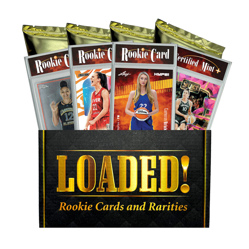 LOADED! Womens Basketball Collector's Box: 4 Certified Mint+ Rookie Cards & Rarities - Caitlin Clark, Angel Reese, A'ja Wilson, Sabrina Ionescu, Kelsey Plum and more