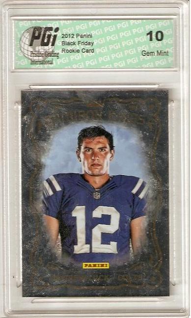 Andrew Luck 2012 Panini Gridiron Kings #1 Rookie Card PGI 10