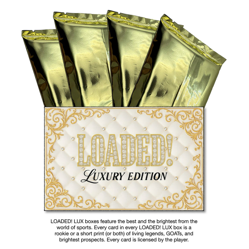 PGI 10 LOADED! LUX Soccer Limited Edition Collector's Box: 4 Leaf Rookie Cards & Rarities - Lamine Yamal, Lionel Messi, Pele, Cristiano Ronaldo and more