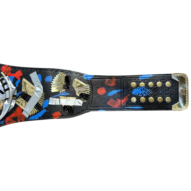 Mankind Mick Foley Autographed WWE WWF Hardcore Championship Belt Signed JSA COA Inscribed