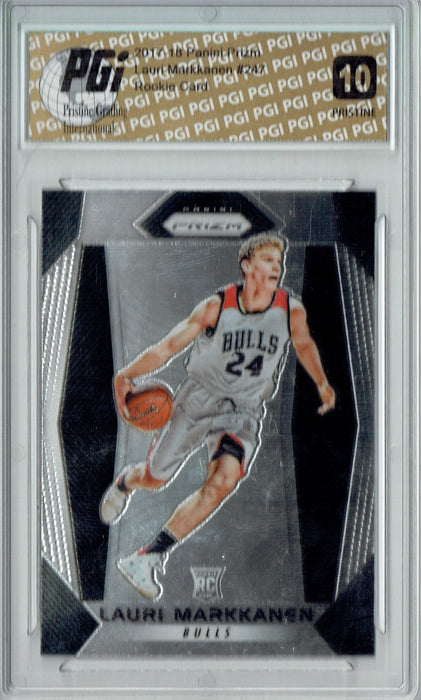 Lauri Markkanen 2017 Panini Prizm #247 PRISTINE Rookie Card PGI 10