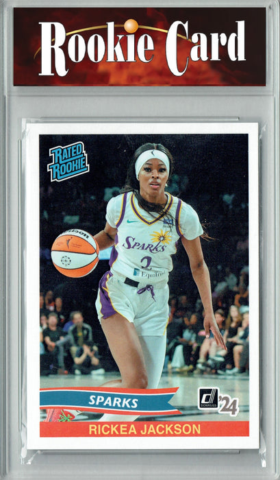 Certified Mint+ Rickea Jackson 2024 Panini Instant #RRR-3 Retro Rated Rookie Rookie Card Los Angeles Sparks