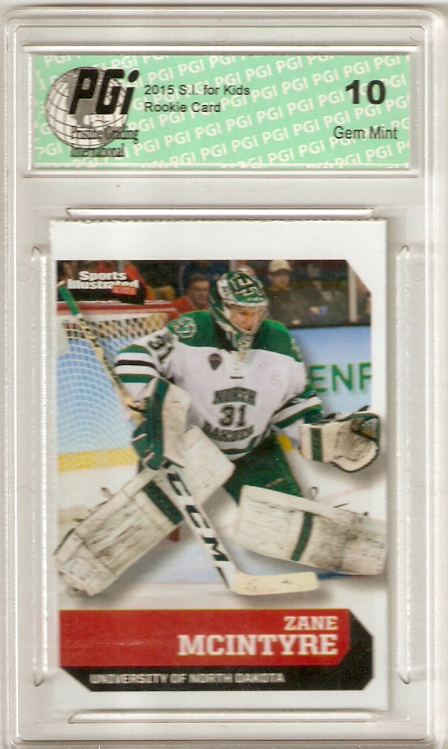 2015 S.I. for Kids Rookie Card 1st Card Ever Made #429 Zane McIntyre