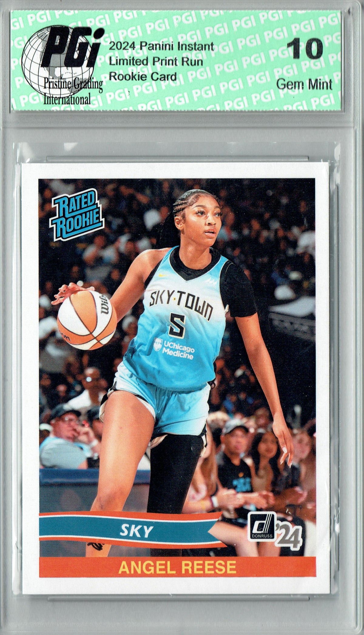 Certified Mint+ Angel Reese 2024 Panini Instant #RRR-2 Retro Rated Roo ...