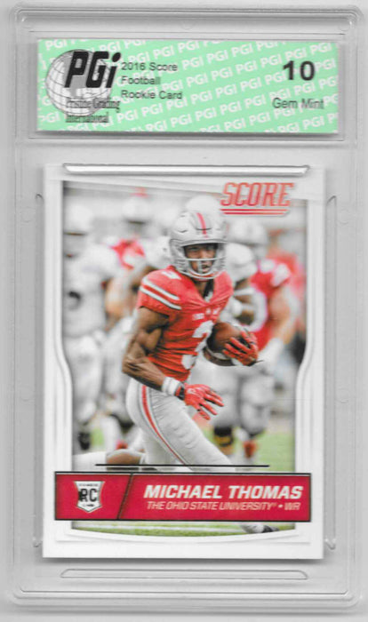 Michael Thomas 2016 Score #362 Rookie Card PGI 10