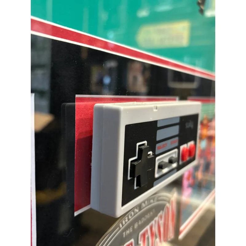 Mike Tyson Autographed Nintendo Punch out 16x20 Photo Framed Signed JSA Nes Game Controller